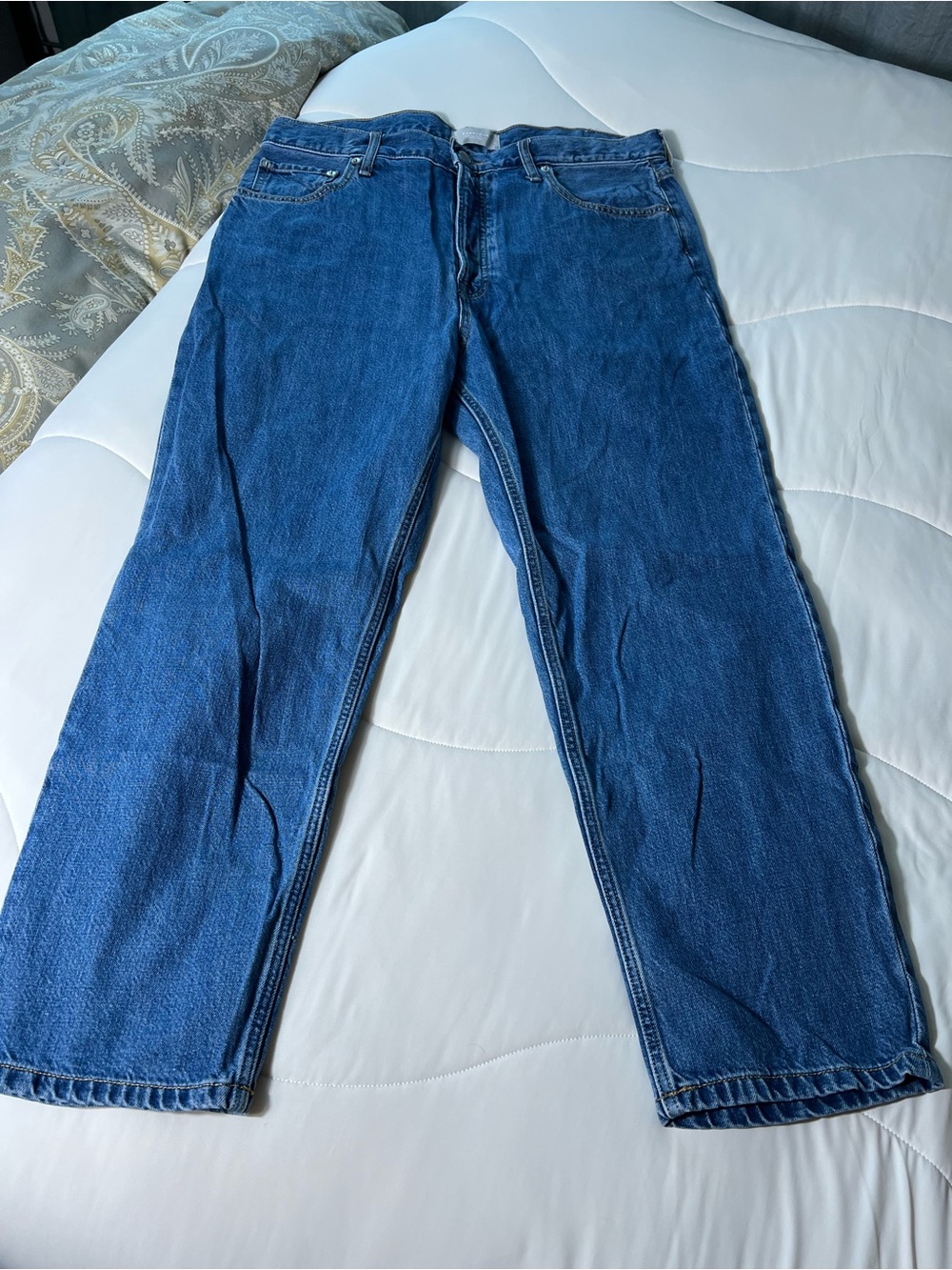 Everlane Summer Slouch Blue Denim Jeans